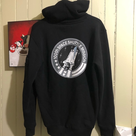 Alpha Industries Nasa Hoodie - Picture 2 of 2